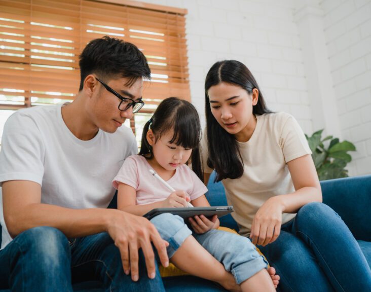 parenting without punishment Asian parents teaching