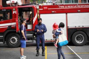 Firefighters in Action - Educational Field Trips in Singapore