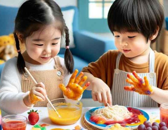 Creative 20+ Sensory Food Play Ideas for your Child's Development