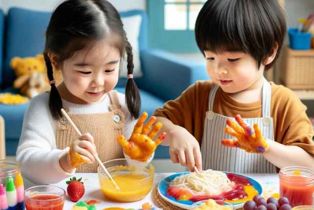 Creative 20+ Sensory Food Play Ideas for your Child's Development