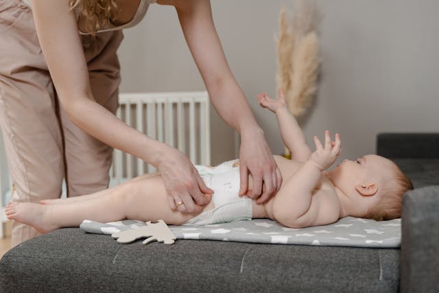 Organic diaper for toddlers
